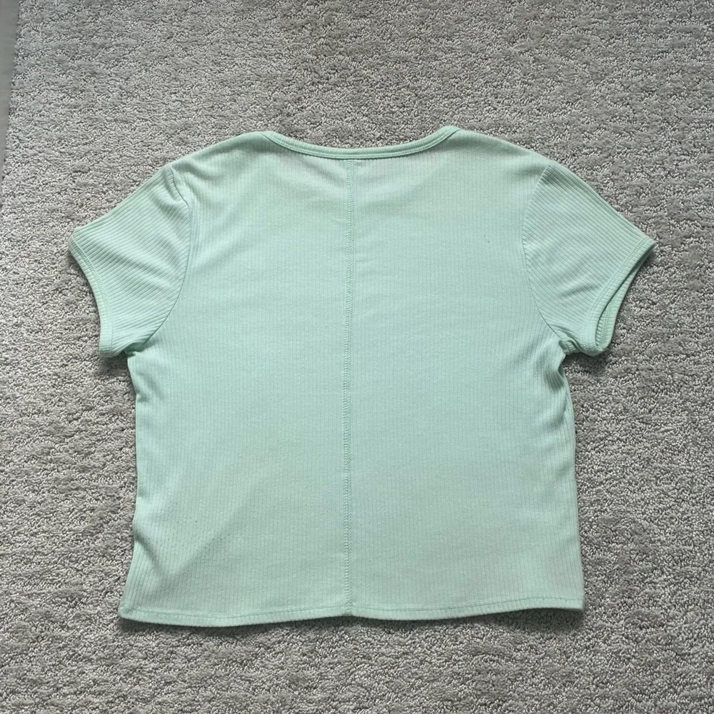GUC Arizona Jean Company Mint Green Baby T-Shirt Crew Neck Short Sleeve - Picture 3 of 4